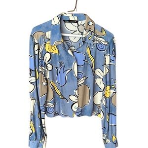 Zara Blouse Women’s Size Medium 100% Viscose